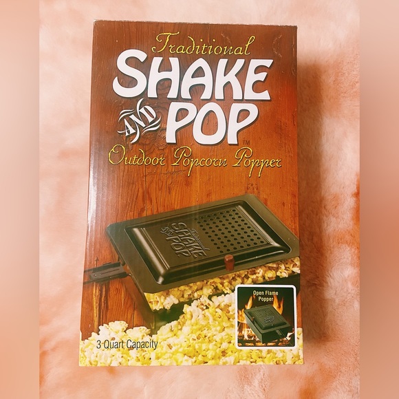 Traditional Shake And Pop Other Nwt Popcorn Popper Easy Outdoor